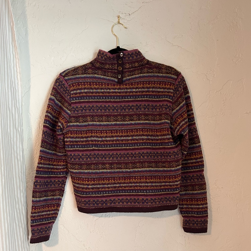 Talbots Multicolor Knit Sweater